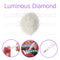 15g/Bag DIY Luminous Round Rhinestones Kit for Diamond Painting (Crystal) Newly