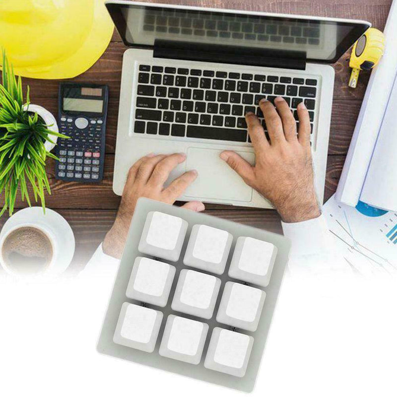 9 Keys Keyboard Mechanical Macro with Software Setting defination Sale Hot P0L0