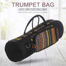 Ethnic Style Trumpet Bag Waterproof Oxford Carrying Handle Bags Zipper Case Box