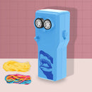 Electric Rope Launcher Cute Animal Funny Dancing Pets Cat Thruster (Blue) Newly