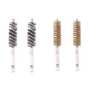 2pcs Car Steel Wire Brush Machine Paint Remover Cleaner with Drill (Steel)