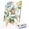 Canvas Painted Oil Paint By Numbers Flower Birds Wall Art Modern Bedroom Decor
