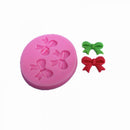 Cute Sugar Baking Fondant Cake Decorating Bowknot Silicone Gel Chocolate Mould