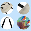 The Dragon Good Lovebirds Printed Shoulder Shopping Bag, Large Handbag, 4