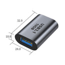USB Gen 2 Charging Data Transfer Adapter (USB 3.1 Female to Type C Female)