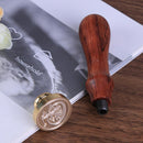 Ancient English Alphabet Letter Metal Seal Wax Stamps Sticks Candles Set (C