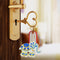 2pcs Rhinestone DIY Full Special Shaped Diamond Painting Keychain Mosaic Kit