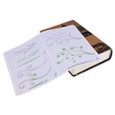 23pcs/set Cake Icing Piping DIY Practice Drawing Board Template Paper