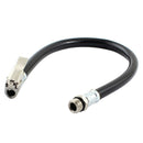 Motorcycle Bicycle Car Flexible Clip On Air Tyre Tire Chuck L0Z1 G Hose T3T6