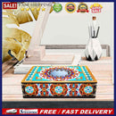 Classic Mandala Style Storage Box Cosmetics Collection with Mirror (MH202)