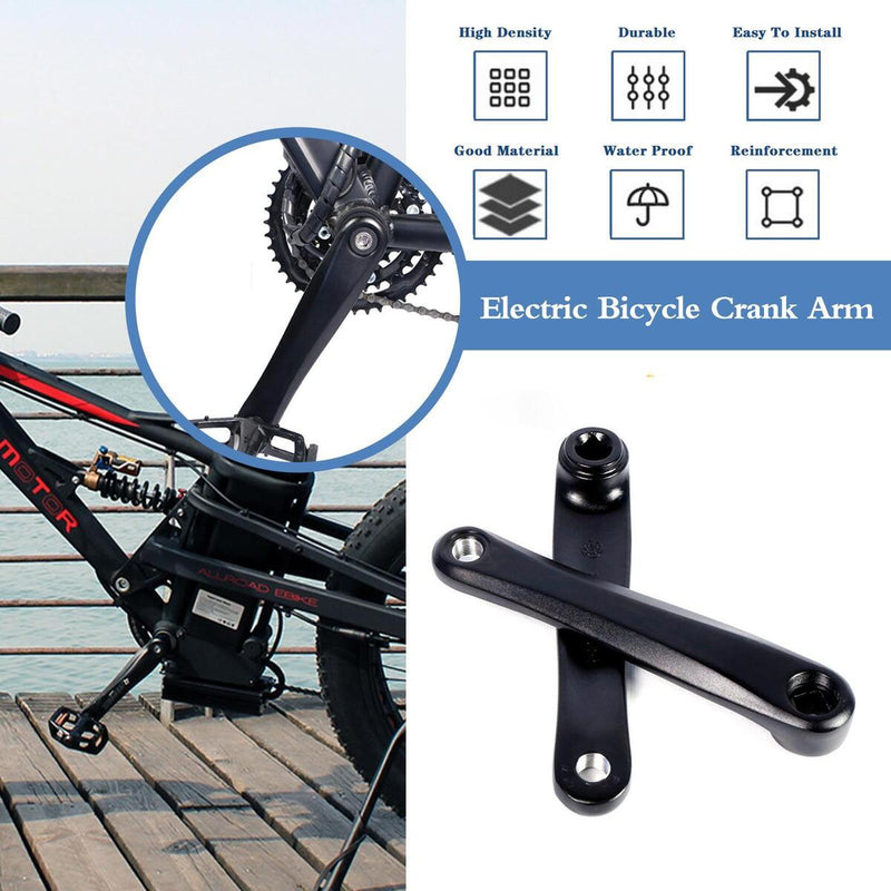 Crank Arm 170mm Electric Bicycle Crank Mid Motor Cranks For BAFANG BBS01/02/HD,`
