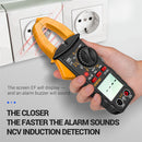 ST180 4000 Count Digital Current Clamp Meter NCV Multimeter Tester (Yellow)