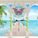 DIY Crystal Prism Teardrop Pendant Diamond Painting Kit Wind Chime (PFL01) Newly
