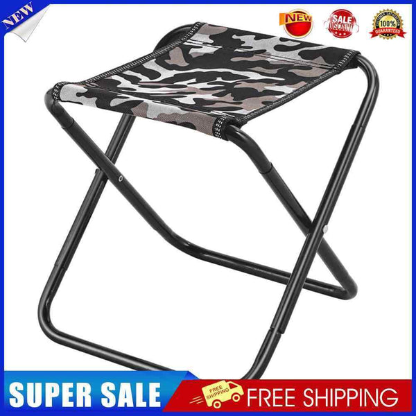 #A Folding Stool Tear-resistant Portable Furniture Beach Hiking Picnic Seat