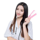 2 in 1 Crimper Mini Hair Straightener Curler Flat Iron Styling Tool (Red) Newly