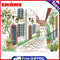 14CT Partial Cross Stitch Corner of Street Counted DIY Embroidery Kits Handmade