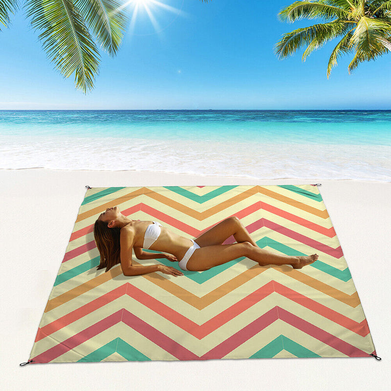Outdoor Ground Cloth Heat-Insulating Dirt-Resistant Breathable Travel Beach Mat