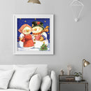 Diamond Painting 5D DIY Snowman Full Round Drill Rhinestone Picture Kit