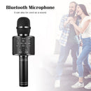 Portable Wireless Bluetooth-compatible Hand-held Microphone Home KTV Player M