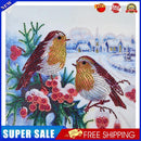 5D DIY Special Shaped Diamond Painting Spring Birds Cross Stitch Embroidery