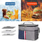 Oxford Cloth Cooler Bag Adjustable Insulated Lunch Bag Fresh Keeping for Outdoor