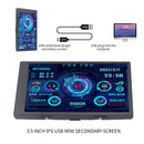AIDA64 Type-C Secondary Screen CPU GPU RAM HDD Monitor for Mini ITX Case Newly