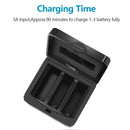 Fast Charge Sports Camera Batteries Storage Box Charging Box For Insta360 One X