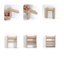 Furniture Plants Beverage Display Bookcase Storage Shelf Potted Display