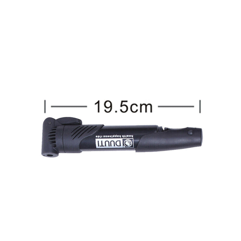 DUUTI Cycling Air Tube Pump MTB Bike Basketball Ball Tire Inflator (Black) Newly