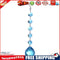 Crystal Glass Door Tassel Curtain Beads String Hanging Pendant Chain (Blue)