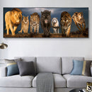 5D DIY Diamond Painting Animals Full Round Drill Rhinestone Home Decoration