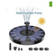 Solar Water Fountain Pool Pond Waterfall Outdoor Garden Bird Bath Decor