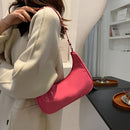 Women Fashion Patent Leather Handbag Purse Lady Zipper Casual Messenger Bag