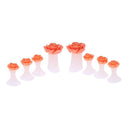 Akaddy 8pcs Silicone Toe Separator Salon Polish Manicure Pedicure Divider