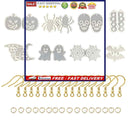 DIY Halloween Silicone Molds Kit - Handmade Home Pendants Decors for Keychains