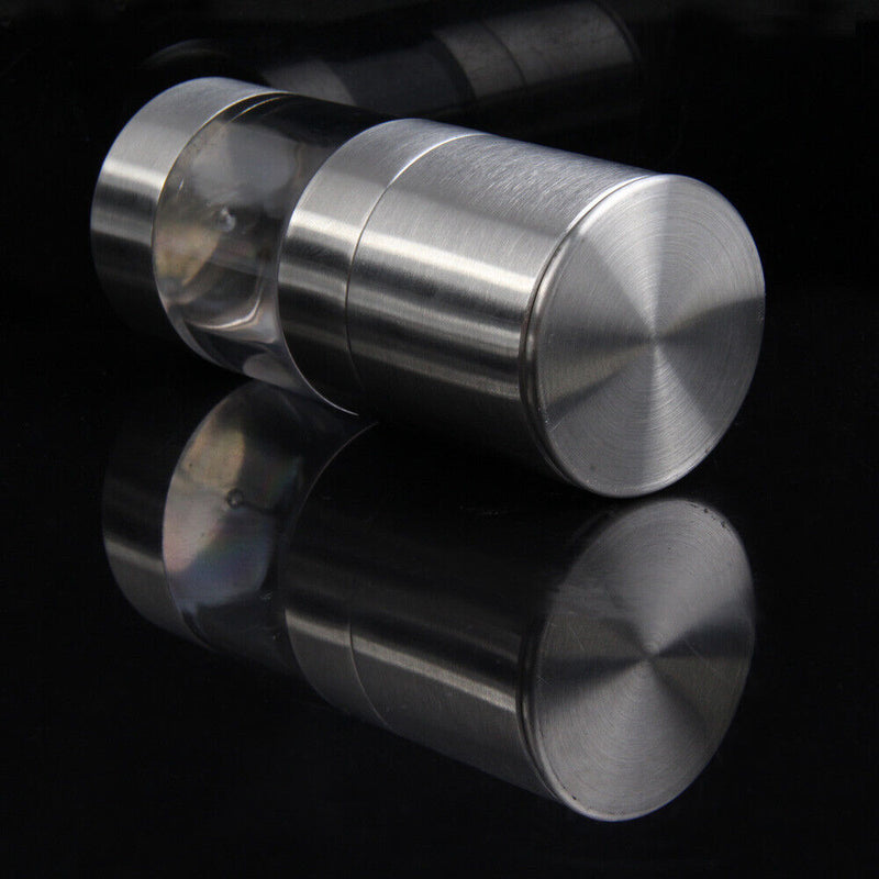 Simple Manual Stainless Steel Salt Pepper Mill Grinder Muller Kitchen Tool