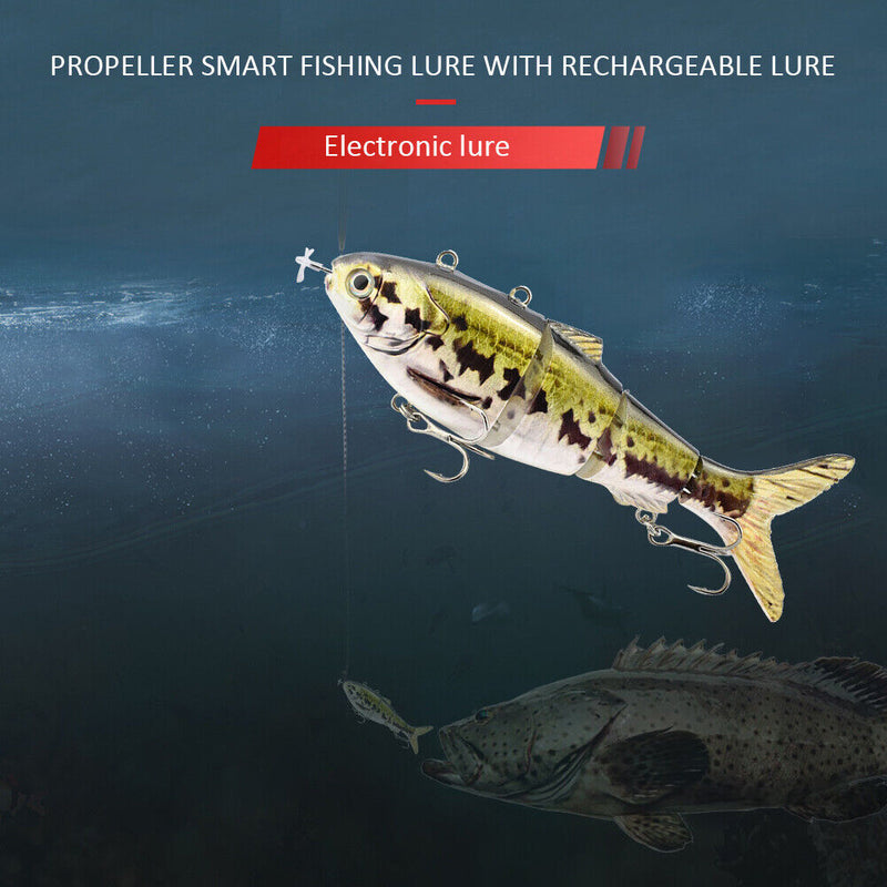 Rechargeable Robotic Swimming Fishing Lure Electric Wobbler Bait (BL-H1) Newly