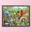 Full Embroidery Little Bird Pattern Printed 11CT DIY Cross Stitch Home Decor Kit