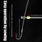 10pcs Silicone Double Hook Fish Hook Fixed Distance Splitter Anti-wrap Beans