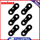 12xWind Rope Buckle Aluminum Alloy Paracord Buckle Camping Equipment Black