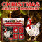 #A Chicken Christmas Hanging Decorations Decorative Wooden Holiday Decor 4pcs Gi