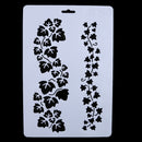 6x Layering Stencils  For Walls Painting Scrapbooking Embossing Paper Newly