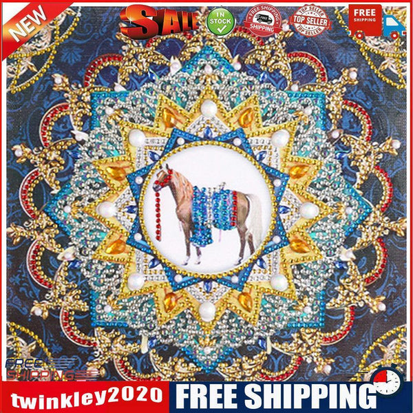 5D DIY Special Shaped Diamond Painting Mandala Cross Stitch Kits (DZ239)
