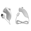 Remote Control Joypad Replacement for Wii Wii U Nunchuk Controller (White) Newly