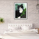 DIY Diamond Painting Kits Kitten Full Round Drill Wall Art Craft Home Decor