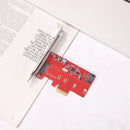 PCI-E X1 to M.2 NGFF SSD Adapter Riser Support M.2 key B/M Expansion Card