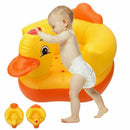 Feeding Resting Bathroom Inflatable Chair Baby Chair Seat Kids Sofa Yellow Duck