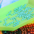 Round Drills Package DIY Embroidery Diamond Painting Rhinestones (DMC 992) Newly