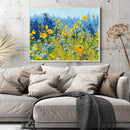 Sea of Flowers Paint By Numbers Kit DIY Frameless Acrylic Picture On Canvas