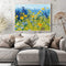 Sea of Flowers Paint By Numbers Kit DIY Frameless Acrylic Picture On Canvas
